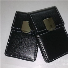 磁吸包名片盒名片夹银行卡包PU+不锈铁