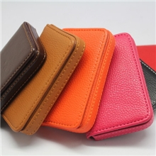 高档名片盒卡包礼品名片盒仿皮名片夹皮具