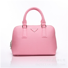 2013新款P家原版十字纹牛皮大号贝壳包小号mini迷你真皮杀手包包