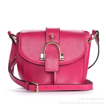 2013女包韩版小包新款精致牛皮U扣迷你糖果色单肩包斜跨包潮女包