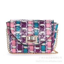 2013夏季新款韩版糖果复古迷你撞色小包斜跨包韩版女包小清新小包