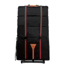 生产供应韩国INANNA折叠式拉链包3层万向轮托运包1202