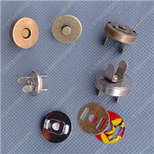 [现货供应]箱包配件1CM1.4CM1.8CM圆形强磁扣磁扣批发