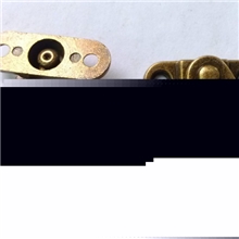 供应批发箱包五金配件锌合金牛角锁扣实心牛角锁