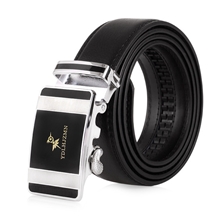 香港啄木鸟男士新款正品腰带牛皮自动扣高档商务休闲皮带厂家批发