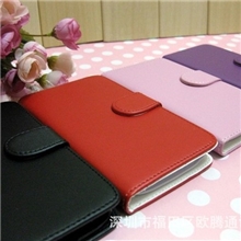 批发三星I9300保护套I9300手机壳侧翻插卡皮套进口PU侧翻皮套