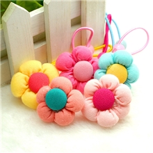 儿童皮筋韩版饰品头饰发饰新款爆款五掰花皮筋发绳