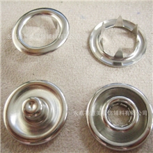 空心银白铜五爪扣宝宝新款秋装连体衣暗扣童装按扣宝宝暗扣批发