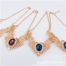 【天盛饰品】厂家直销时尚项链通用多色可定做