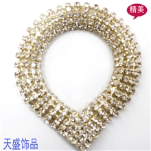 【6元特卖】天盛鞋花扣饰多种颜色不掉钻大量批发