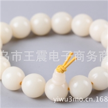 天然白菩提根手珠10-12MM15mm菩提根圆珠白菩提根手链