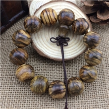 顶级成色天然花奇楠沉香手串2.02.5佛珠手链男款沉水级厂家直销