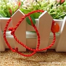 S460特价批发路路通红绳子手链转运珠红绳手链义乌货源小赠品