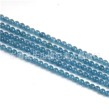 天然水晶饰品6-10mm海蓝宝（图已改）水晶半成品散珠批发