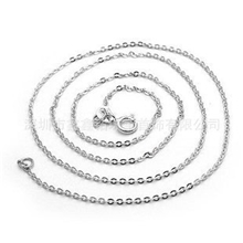 批925纯银项链项坠项饰韩版饰品流行女款正品O字链