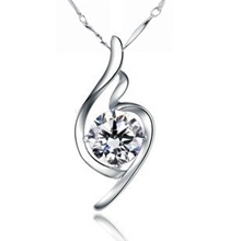 项链女纯银短款锁骨链925纯银