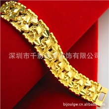 千影24K黄金手链链子999千足金手链男士手链批发加工8489F