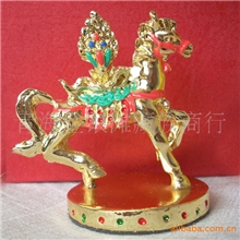 佛教宝马汽车摆件高约6.8厘米宽约4.5厘米四季平安带财运