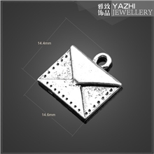 13210【厂家直销】合金配件DIY饰品配件古银小信封合金配件批发