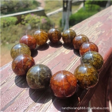 【檀之香】长期供应珠径18mm12颗孔雀龙纹玛瑙手链玛瑙宝石