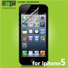 【伙拼】【厂家批发】iphone5贴膜苹果5贴膜高清手机保护膜