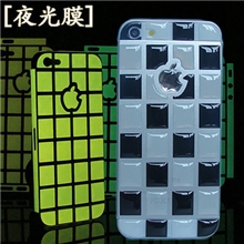 iphone4贴膜iphone4s手机保护膜苹果手机膜水晶防滑夜荧光膜