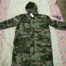 07林地迷彩雨衣户外雨衣连体雨衣(军工正品)