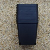 黑色新款塑料多肉专用小方盆（15克左右）