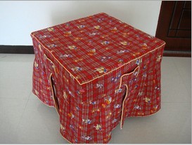 厂家直销100%棉80夹棉烤火罩烤火被