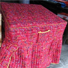 厂家直销100%纯棉面料65加棉加厚烤火架罩桌面罩