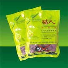供应猫人老鼠药厂家直销防水防潮老杀鼠剂-溴敌隆蜡丸