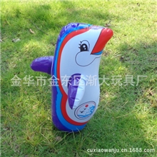 儿童节降价大促充气玩具批发充气不倒翁企鹅不倒翁玩具厂家