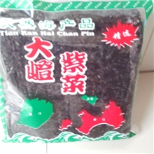 爆款~二水自晒紫菜，野生紫菜鲜嫩有嚼劲不染色促销~