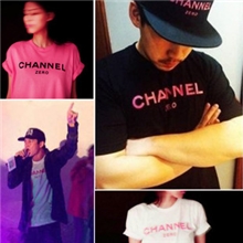 小香风陈冠希英文短袖T恤