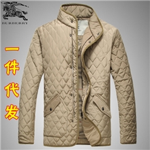 英国B家棉服男2013新款男棉衣秋冬装外套男装立领休闲男士棉袄