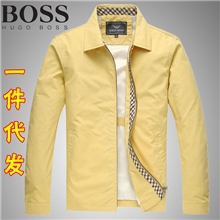 男士2013新款春秋装男装品高档夹克衫男士休闲翻领夹克