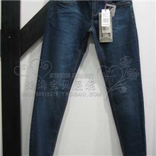 Yishion/以纯专柜代购女装低腰弹力小脚牛仔长裤1312003087