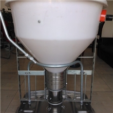 养猪设备猪用采食槽干湿双面自动食料槽优质选材20年寿命