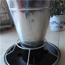 超重底盘不锈钢锥形保育槽下料均匀不浪费