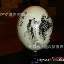 鸵鸟蛋工艺品鸵鸟蛋雕刻鸵鸟蛋壳彩绘