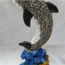 厂家供应海南贝壳海豚｜贝壳工艺品