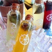 厂家直销冷泡茶瓶饮料瓶冰桔茶瓶奶茶瓶把子杯布丁瓶子