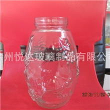 欧美风格玻璃密封罐水果图案