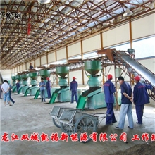 秸秆压块机全自动生产线|客户案例|动力小人工少