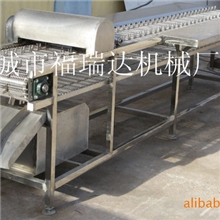 供应鸡爪分割输送机/凤爪切割机/鸡爪脱皮成套设备