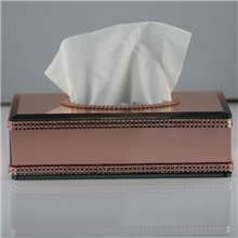 晶迪欧式奢华家用水晶纸巾盒可爱创意汽车用抽纸盒餐巾纸套