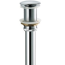 不锈钢下水下水器洗脸盆台盆弹跳无溢水孔