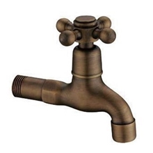 厂家供应仿古铜洗衣机水龙头中长拖把池龙头全铜高档复古水龙头