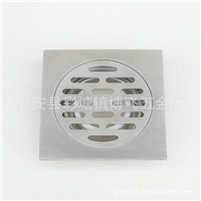 厂家让利供应低价位特厚3MM彩塘不锈钢地漏OEM专供