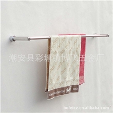 大量供应彩塘不锈钢毛巾杆亮光双杆支付宝
